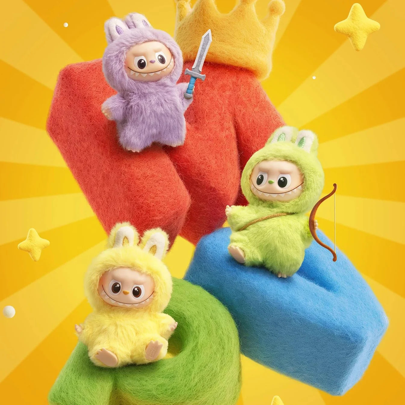 Pin for Love Series (N–Z) — Vinyl Plush Blind Box