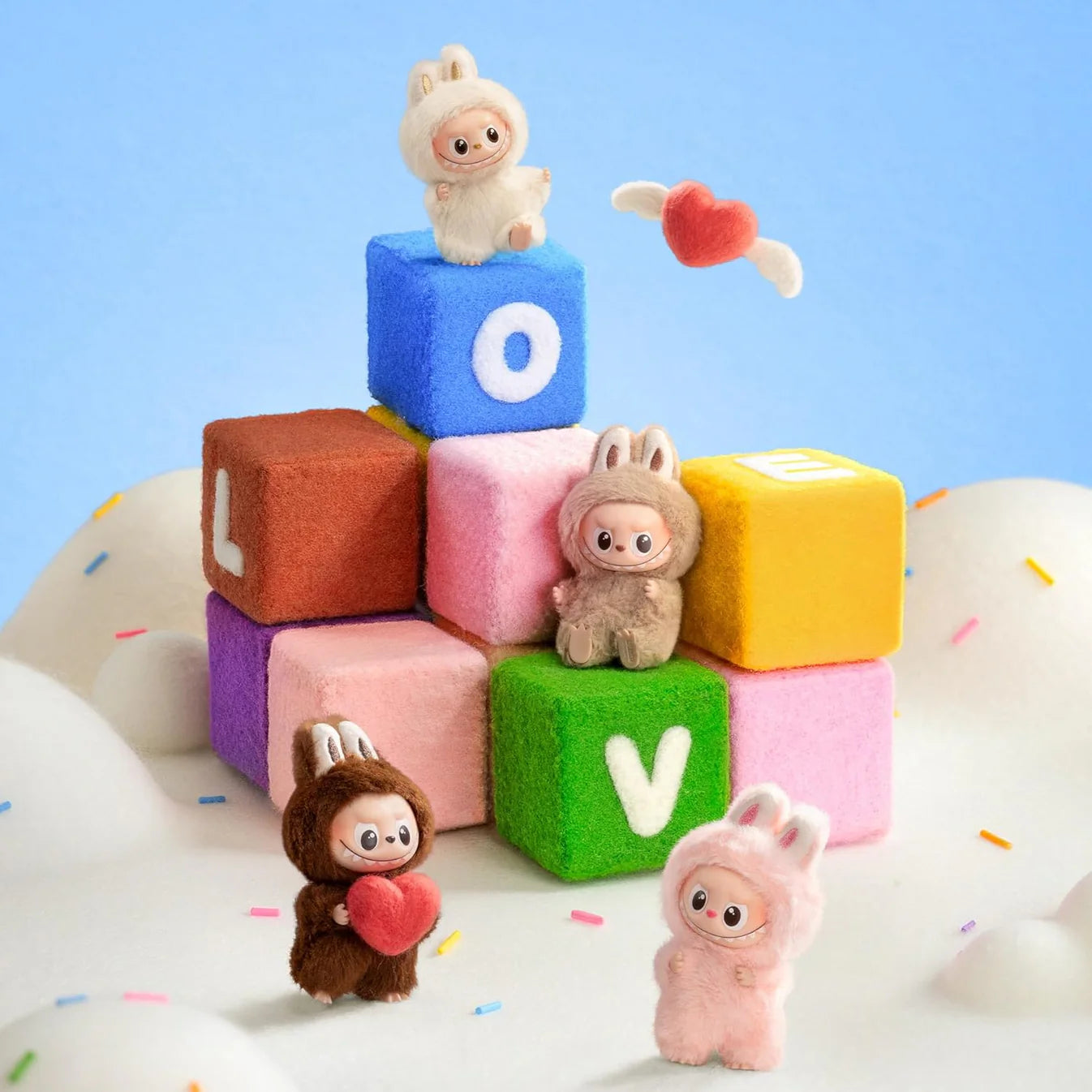 Pin for Love Series (N–Z) — Vinyl Plush Blind Box