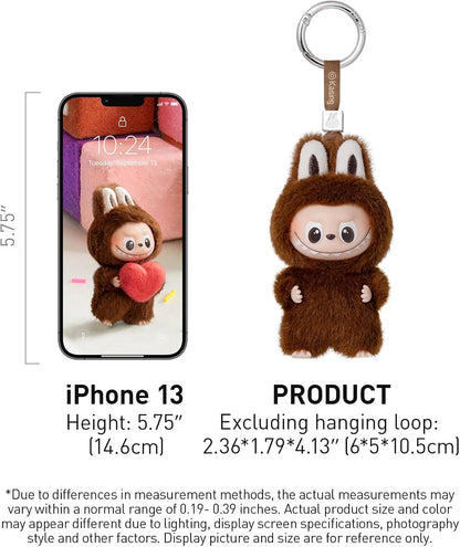 Pin for Love Series (A–M) — Vinyl Plush Pendant Blind Box